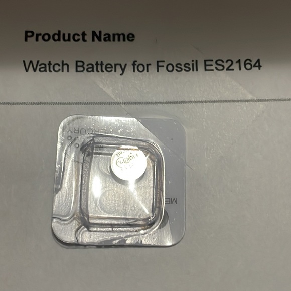 Authentic Fossil hand watch hearts and diamonds - Picture 9 of 10